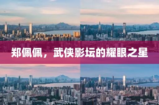 郑佩佩，武侠影坛的耀眼之星