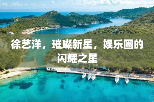 徐艺洋，璀璨新星，娱乐圈的闪耀之星