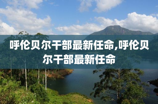 呼伦贝尔干部最新任命,呼伦贝尔干部最新任命