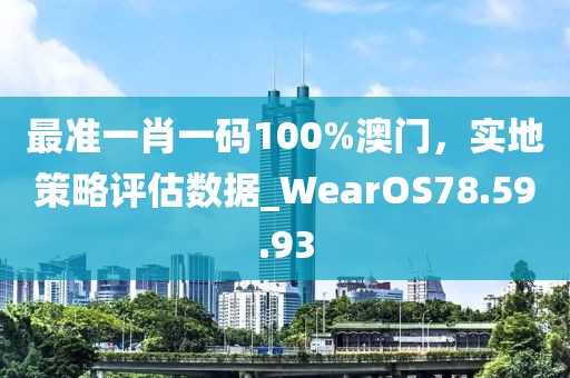 最准一肖一码100%澳门，实地策略评估数据_WearOS78.59.93