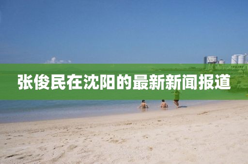 张俊民在沈阳的最新新闻报道