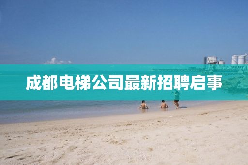 成都电梯公司最新招聘启事