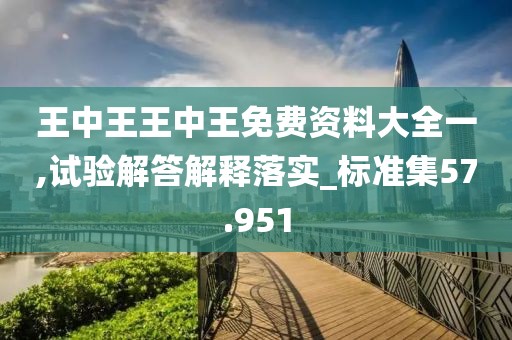 王中王王中王免费资料大全一,试验解答解释落实_标准集57.951