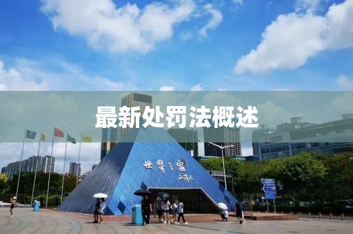 最新处罚法概述