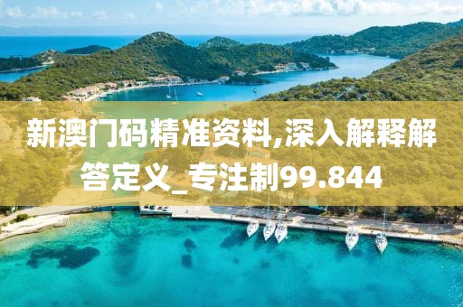 新澳门码精准资料,深入解释解答定义_专注制99.844