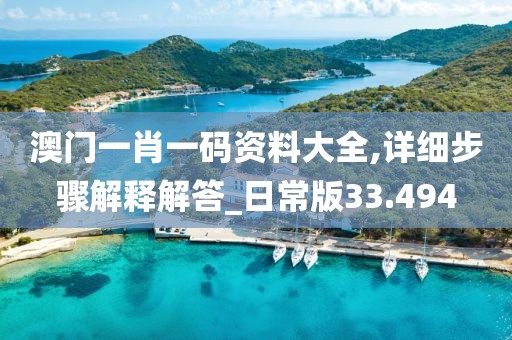 澳门一肖一码资料大全,详细步骤解释解答_日常版33.494