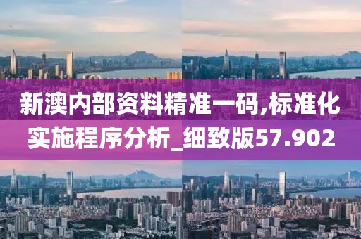 新澳内部资料精准一码,标准化实施程序分析_细致版57.902