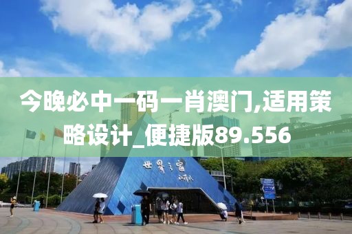 今晚必中一码一肖澳门,适用策略设计_便捷版89.556