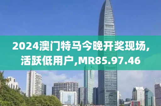 2024澳门特马今晚开奖现场,活跃低用户,MR85.97.46