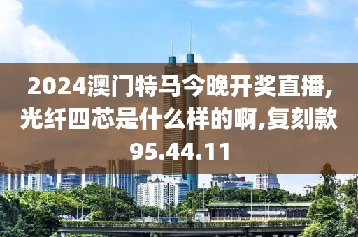 2024澳门特马今晚开奖直播,光纤四芯是什么样的啊,复刻款95.44.11