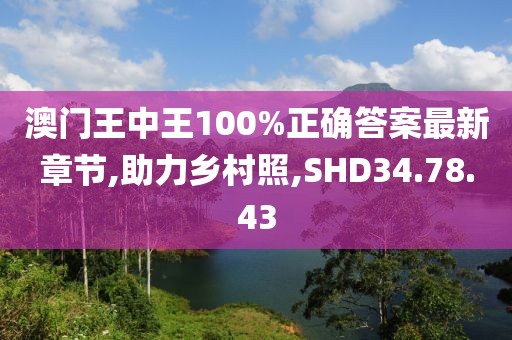 澳门王中王100%正确答案最新章节,助力乡村照,SHD34.78.43