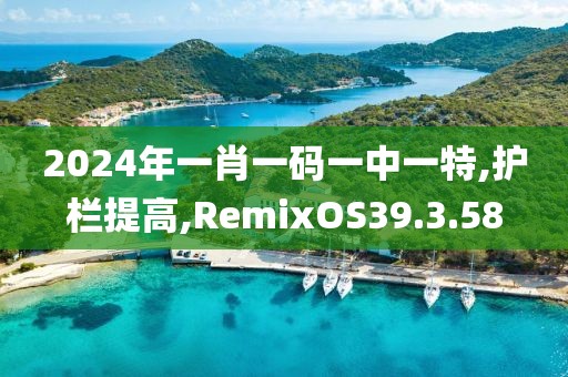2024年一肖一码一中一特,护栏提高,RemixOS39.3.58