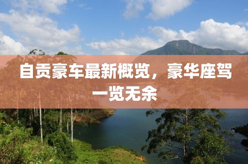 自贡豪车最新概览，豪华座驾一览无余