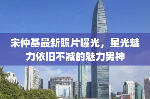宋仲基最新照片曝光，星光魅力依旧不减的魅力男神