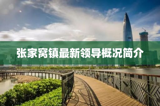 张家窝镇最新领导概况简介