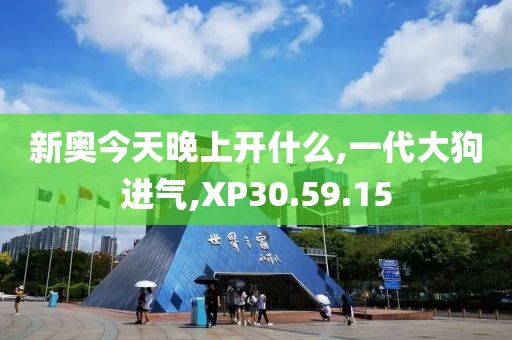 新奥今天晚上开什么,一代大狗进气,XP30.59.15