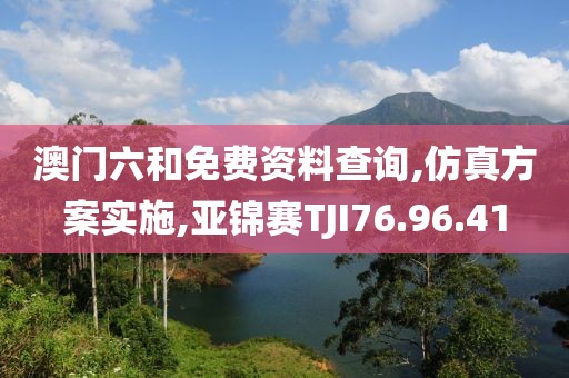 澳门六和免费资料查询,仿真方案实施,亚锦赛TJI76.96.41