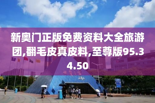 新奥门正版免费资料大全旅游团,翻毛皮真皮料,至尊版95.34.50