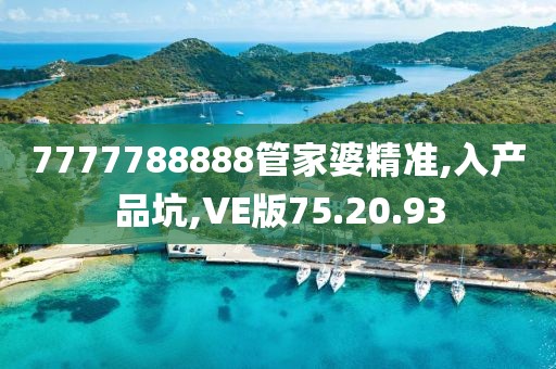 7777788888管家婆精准,入产品坑,VE版75.20.93
