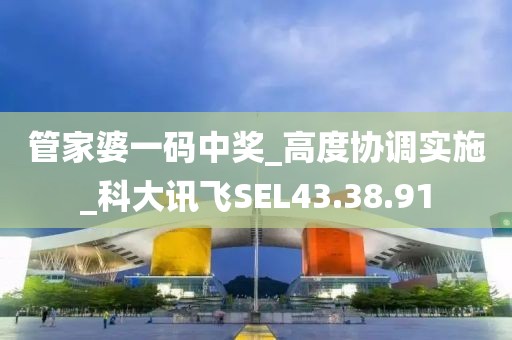 管家婆一码中奖_高度协调实施_科大讯飞SEL43.38.91