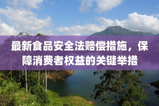 最新食品安全法赔偿措施，保障消费者权益的关键举措