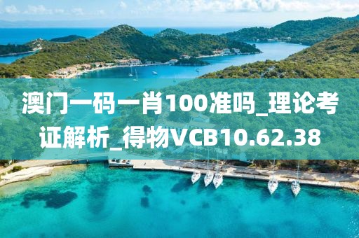 澳门一码一肖100准吗_理论考证解析_得物VCB10.62.38