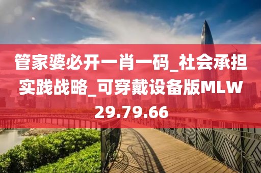管家婆必开一肖一码_社会承担实践战略_可穿戴设备版MLW29.79.66