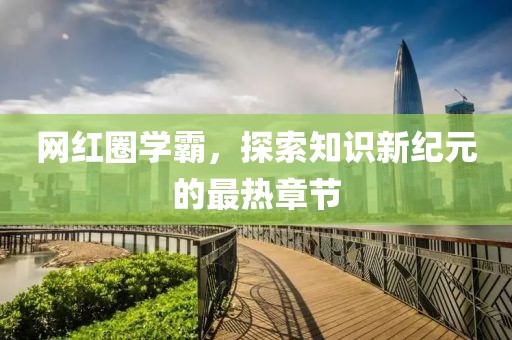 网红圈学霸，探索知识新纪元的最热章节