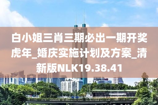 白小姐三肖三期必出一期开奖虎年_婚庆实施计划及方案_清新版NLK19.38.41