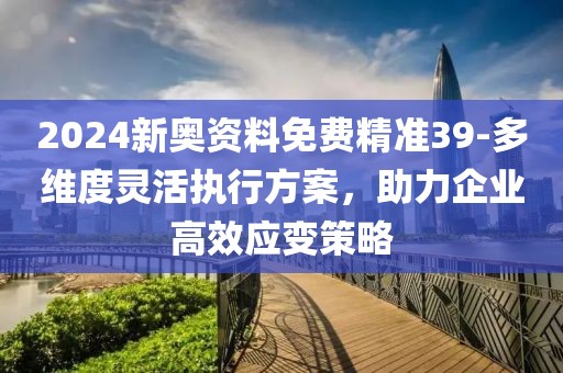 2024新奥资料免费精准39-多维度灵活执行方案，助力企业高效应变策略