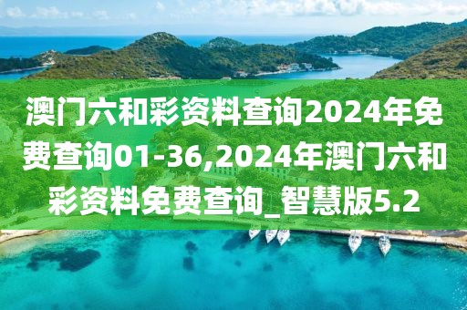 澳门六和彩资料查询2024年免费查询01-36,2024年澳门六和彩资料免费查询_智慧版5.2