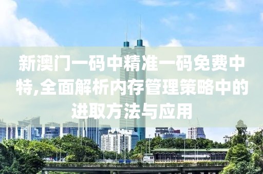新澳门一码中精准一码免费中特,全面解析内存管理策略中的进取方法与应用