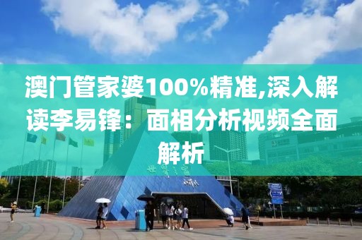 澳门管家婆100%精准,深入解读李易锋：面相分析视频全面解析