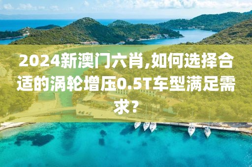 2024新澳门六肖,如何选择合适的涡轮增压0.5T车型满足需求？