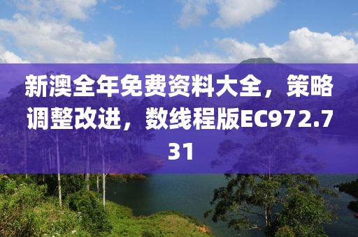 新澳全年免费资料大全，策略调整改进，数线程版EC972.731