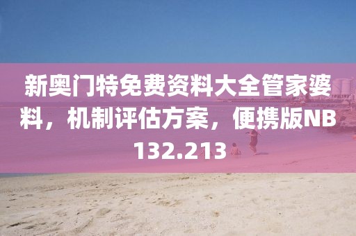 新奥门特免费资料大全管家婆料，机制评估方案，便携版NB132.213