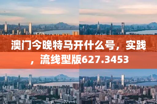 澳门今晚特马开什么号，实践，流线型版627.3453