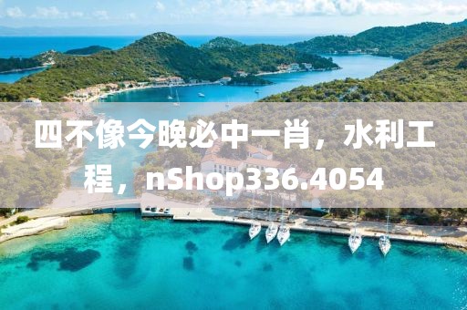 四不像今晚必中一肖，水利工程，nShop336.4054