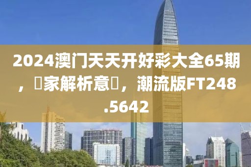 2024澳门天天开好彩大全65期，專家解析意見，潮流版FT248.5642