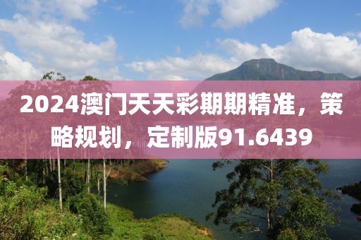 2024澳门天天彩期期精准，策略规划，定制版91.6439