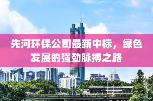 先河环保公司最新中标，绿色发展的强劲脉搏之路