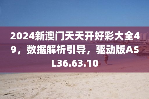 2024新澳门天天开好彩大全49，数据解析引导，驱动版ASL36.63.10