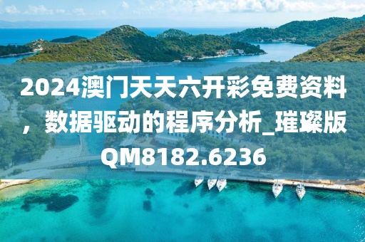 2024澳门天天六开彩免费资料，数据驱动的程序分析_璀璨版QM8182.6236