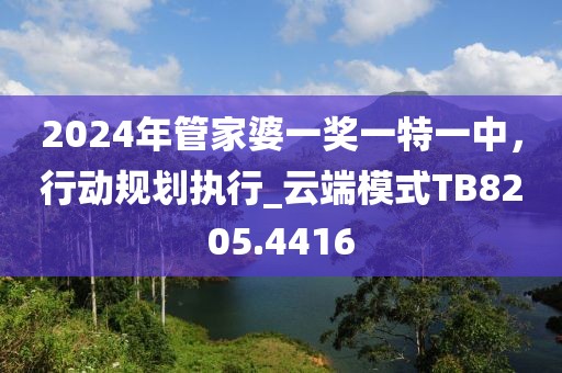 2024年管家婆一奖一特一中，行动规划执行_云端模式TB8205.4416