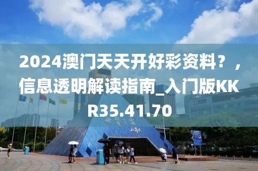 2024澳门天天开好彩资料？，信息透明解读指南_入门版KKR35.41.70
