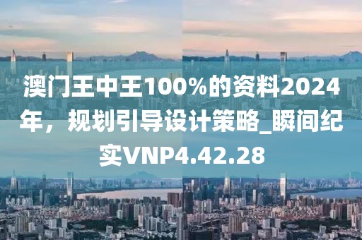 澳门王中王100%的资料2024年，规划引导设计策略_瞬间纪实VNP4.42.28