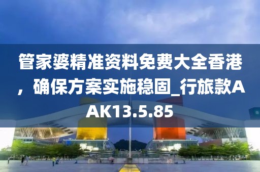 管家婆精准资料免费大全香港，确保方案实施稳固_行旅款AAK13.5.85