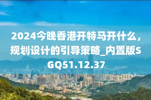2024今晚香港开特马开什么，规划设计的引导策略_内置版SGQ51.12.37