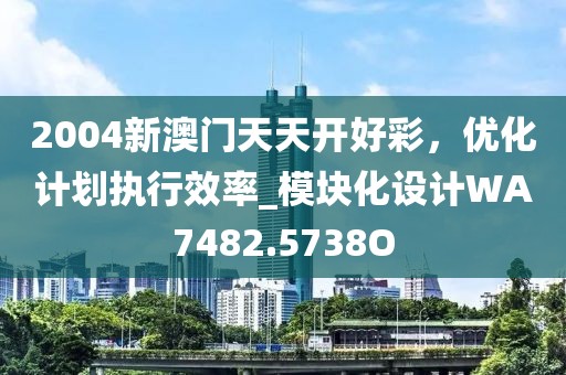 2004新澳门天天开好彩，优化计划执行效率_模块化设计WA7482.5738O