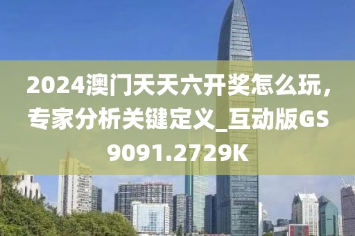 2024澳门天天六开奖怎么玩，专家分析关键定义_互动版GS9091.2729K